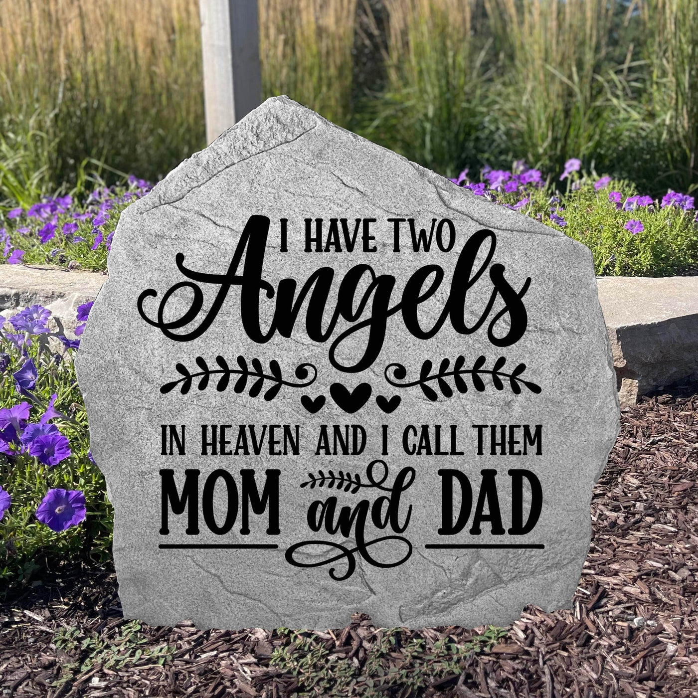 Angels In Heaven Mom & Dad Stone