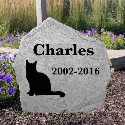 Cat Memorial Stone