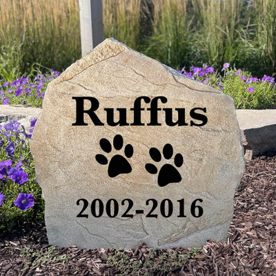 Dog Memorial Stone