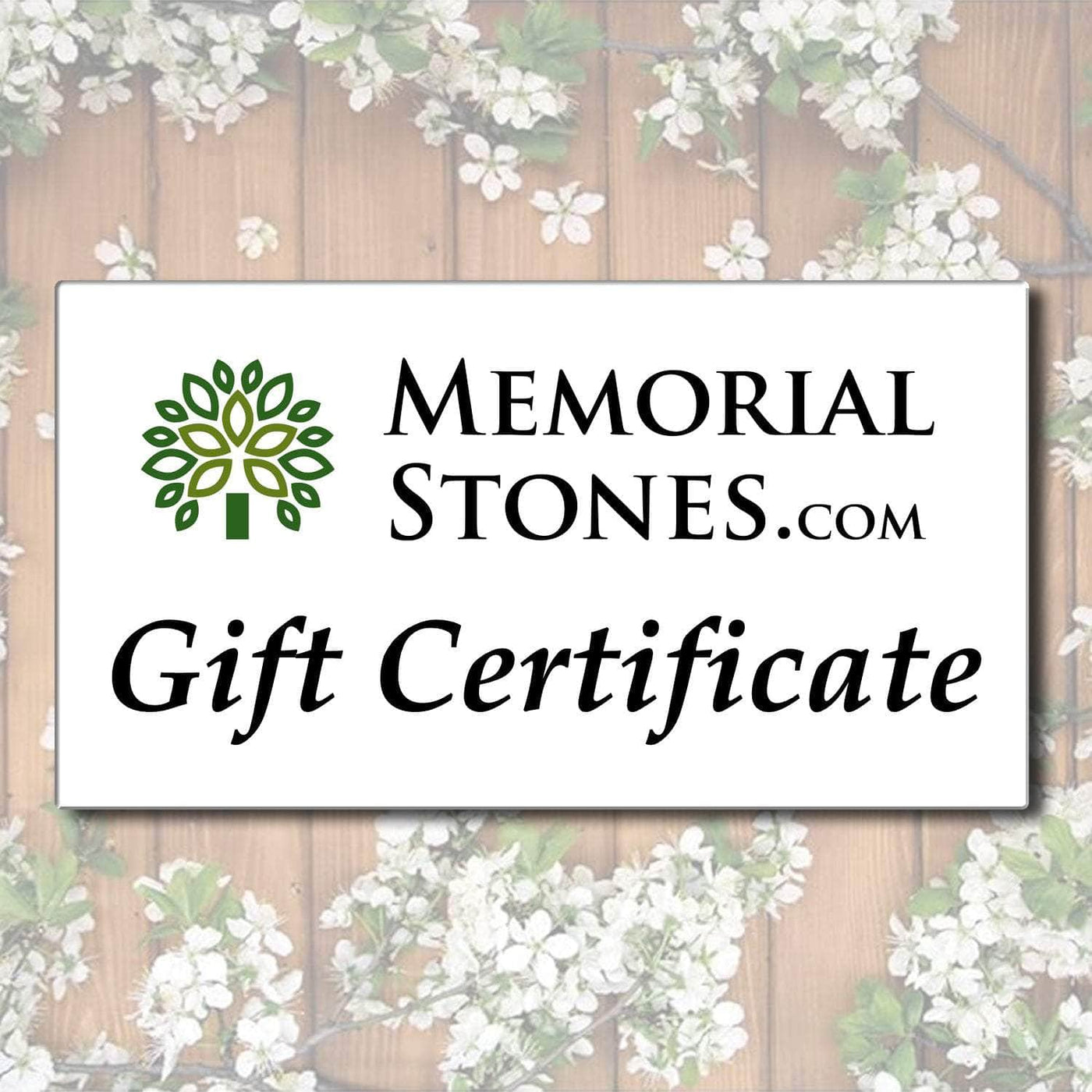 Memorial Stones Gift Card