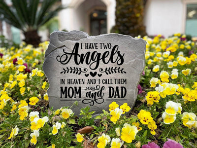 Angels In Heaven Mom & Dad Stone